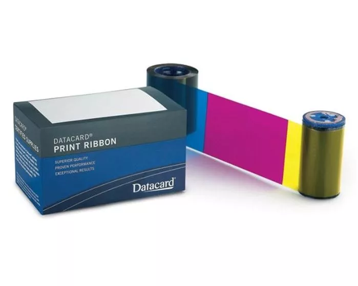 Datacard 534100-002-R004 YMCKT Half Panel Ribbon (650 Prints) — representative product image