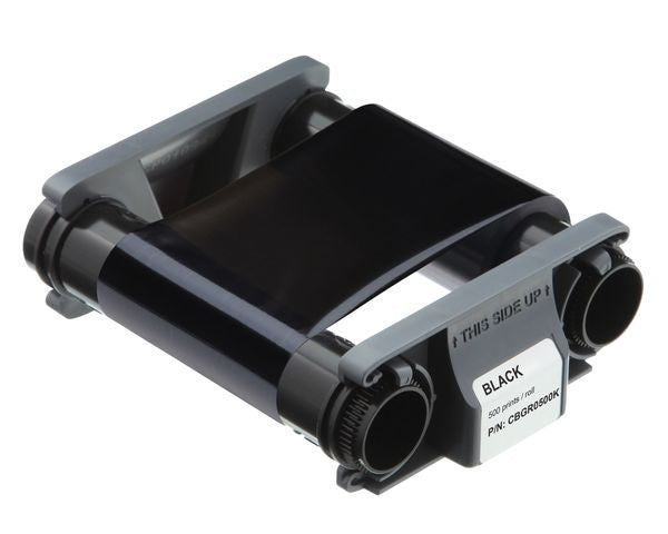 Evolis CBGR0500K Black Monochrome Ribbon (500 Prints)
