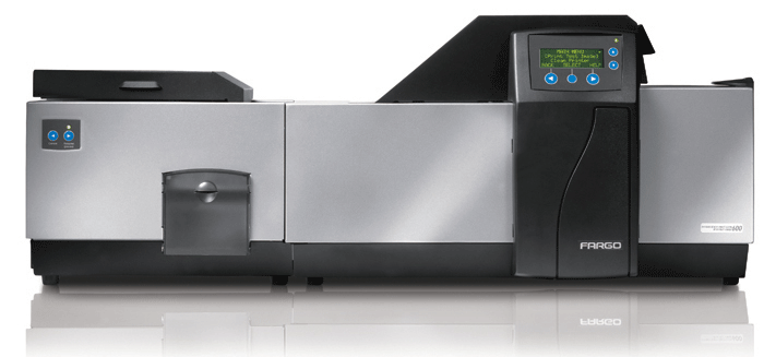 Fargo HDP600 — printer view
