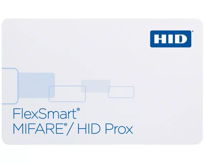 HID 1431-34 Flexsmart Proximity & Mifare Dual Tech Cards - 34-Bit Format (Pack of 100) — representative product view 1