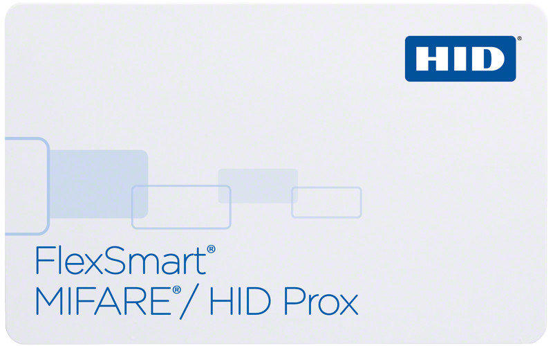 HID FlexSmart Mifare & Proximity Cards 1431 - Pack of 100 — plastic cards (representative card or pack view)