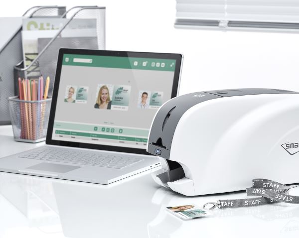 IDP SMART-31D Dual-Sided ID Card Printer — printer view
