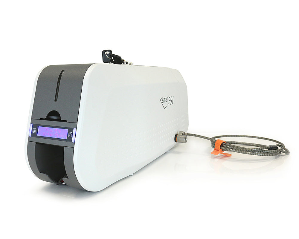 IDP SMART-51 Lockable ID Card Printer — printer view