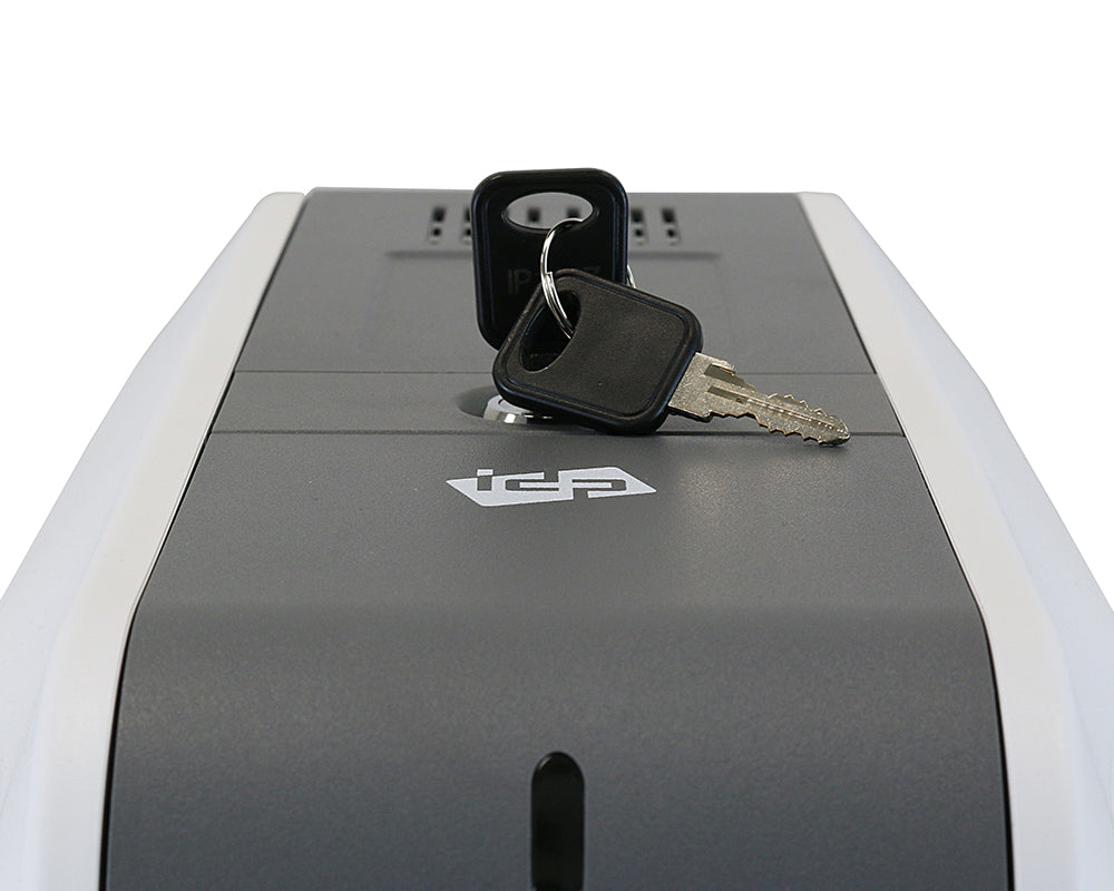 IDP SMART-51 Lockable ID Card Printer — printer view