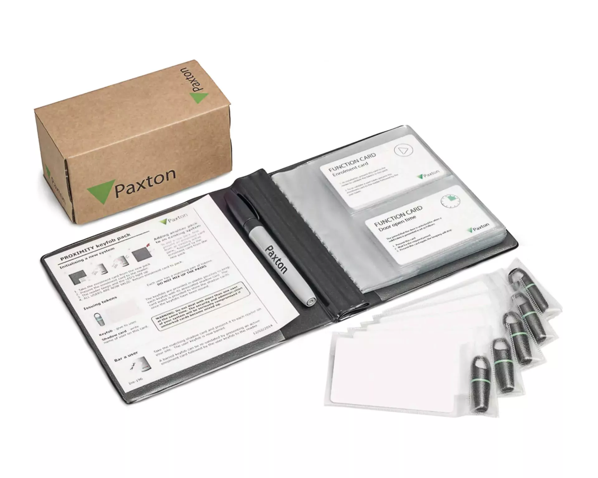 Paxton 820-050G Proximity Keyfobs - Green (Pack of 50) — representative product view 1