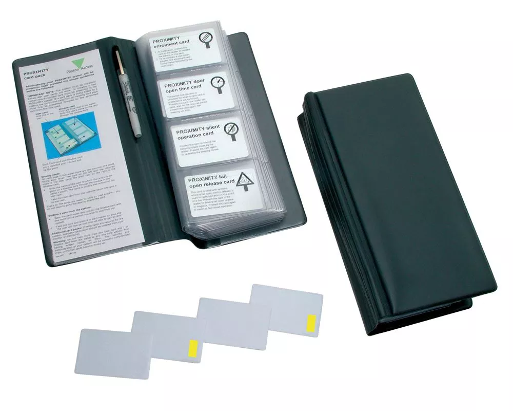 Paxton 830-010A ISO Proximity Cards - Amber (Pack of 10) — representative product view 1