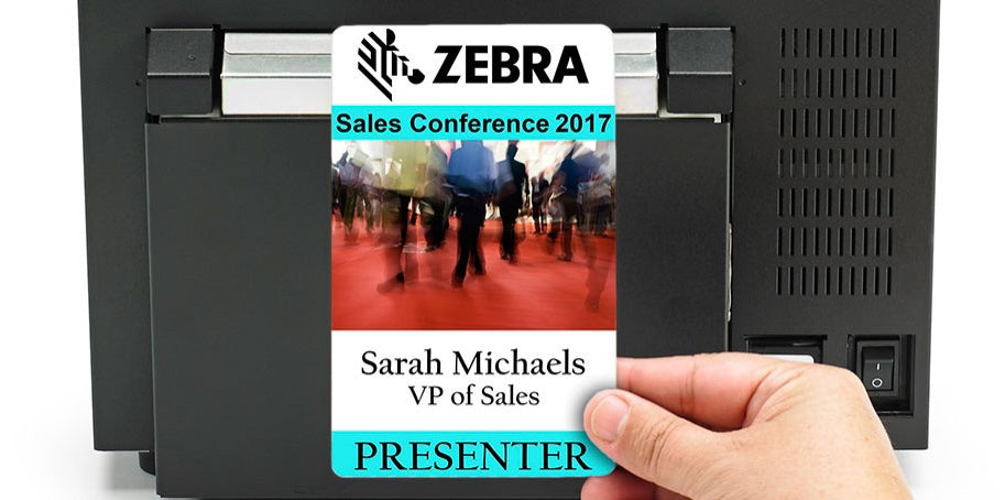 Zebra ZC10L Large-Format Card Printer — printer view