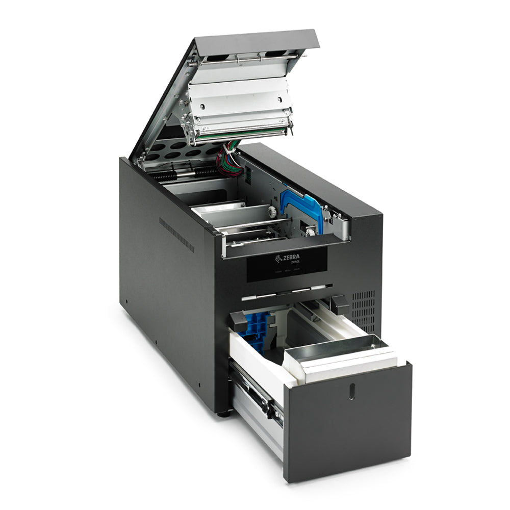Zebra ZC10L Large-Format Card Printer — printer view