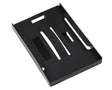 Black Open Faced Multi-Card Holders (Pack of 100) — card holder view