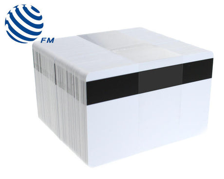 Blank Fudan FM11HIRF08 1K Cards with Magnetic Stripe - (Pack of 100) — plastic cards (representative card or pack view)