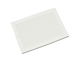 Clear Landscape Self Adhesive backed card holder - Landscape (Pack of 100) — card holder view