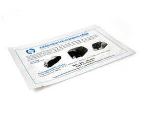CR80 Card Printer Cleaning Cards (Pack of 25) — cleaning supplies (representative pack or component view)