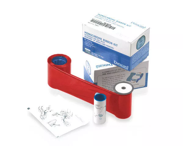 Datacard 532000-005 Red Ribbon (1500 Prints) — representative product image
