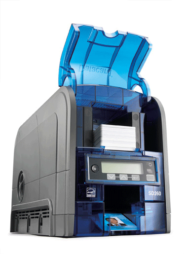 Datacard SD260 ID Card Printer — printer view