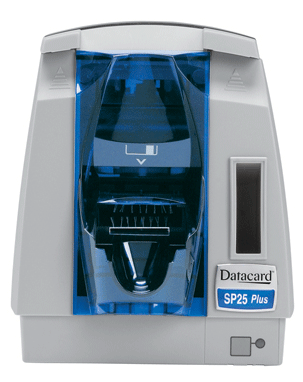 Datacard SP25 Plus — printer view
