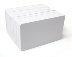 Dyestar Blank White Biodegradable Plastic Cards (Pack of 100) — representative product view 1