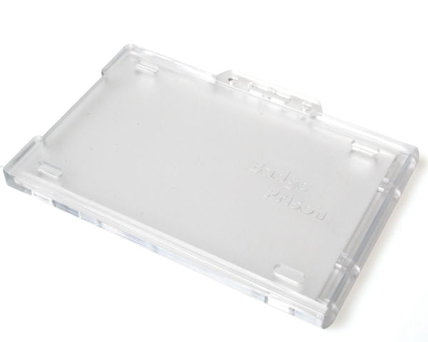 Enclosed Permanently Locking Card Holders (Pack of 100) — card holder view