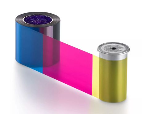 Entrust 525100-021 YMCKT PETG Friendly Full Colour Ribbon (250 Prints) — representative product image