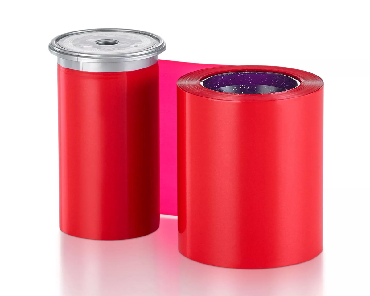Entrust 525900-005 Red Monochrome Ribbon (1500 Prints) — representative product image