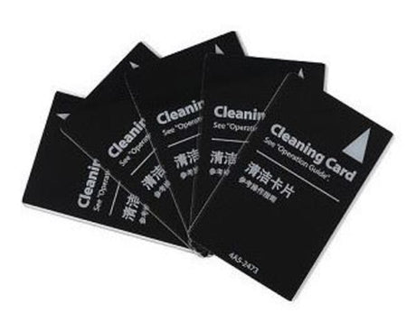 Evolis ACL006 Avansia Adhesive Cleaning Cards (Pack of 5) — cleaning supplies (representative pack or component view)