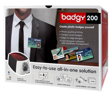 Evolis Badgy 200 ID Card Printer Bundle — archived product view 7