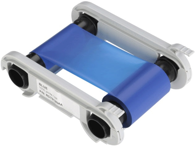 Evolis RCT012NAA Blue Monochrome Ribbon (1000 Prints)