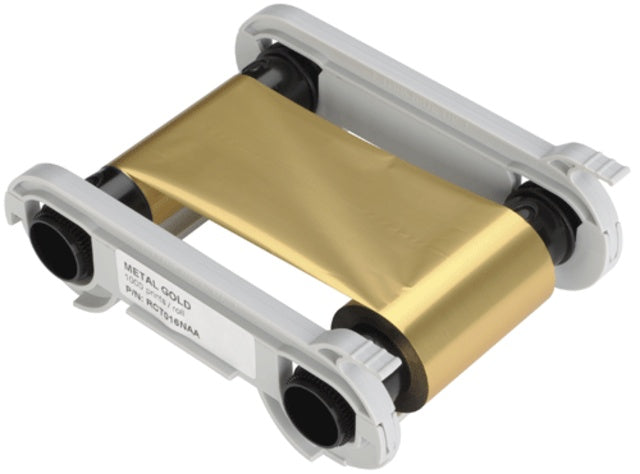 Evolis RCT016NAA Gold Monochrome Ribbon (1000 Prints)