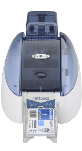 Evolis Tattoo RW Re-Writable Card Printer — printer view