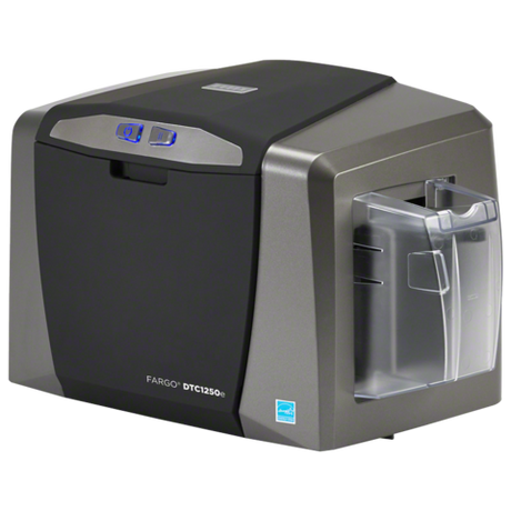 Fargo DTC1250e ID Card Printer — printer view