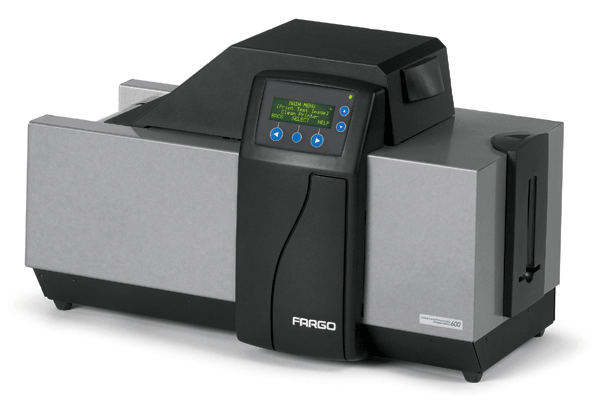 Fargo HDP600 — printer view