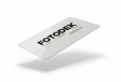 Fotodek Premium Blank White Plastic Cards 250 micron (Pack of 100) — plastic cards (representative card or pack view)