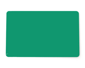 Green Plastic Cards 760 Micron - Pack of 100 — plastic cards (representative card or pack view)