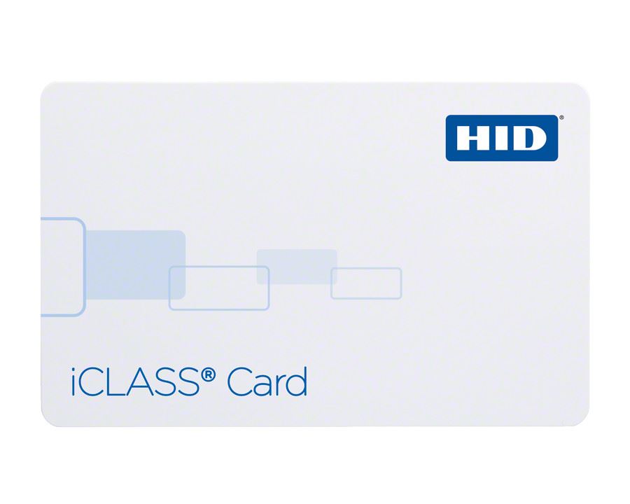 HID 2002-34 i-Class 34 Bit Smart Card With 16K Bits & 16 Application Areas (Pack Of 100) — plastic cards (representative card or pack view)