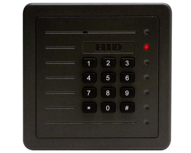 HID 5355AGK00 ProxPro Card Reader With Keypad — view 1