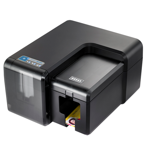 HID FARGO INK1000 Inkjet ID Card Printer (Single-Sided) — printer view