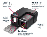 HID FARGO INK1000 Inkjet ID Card Printer (Single-Sided) — printer view