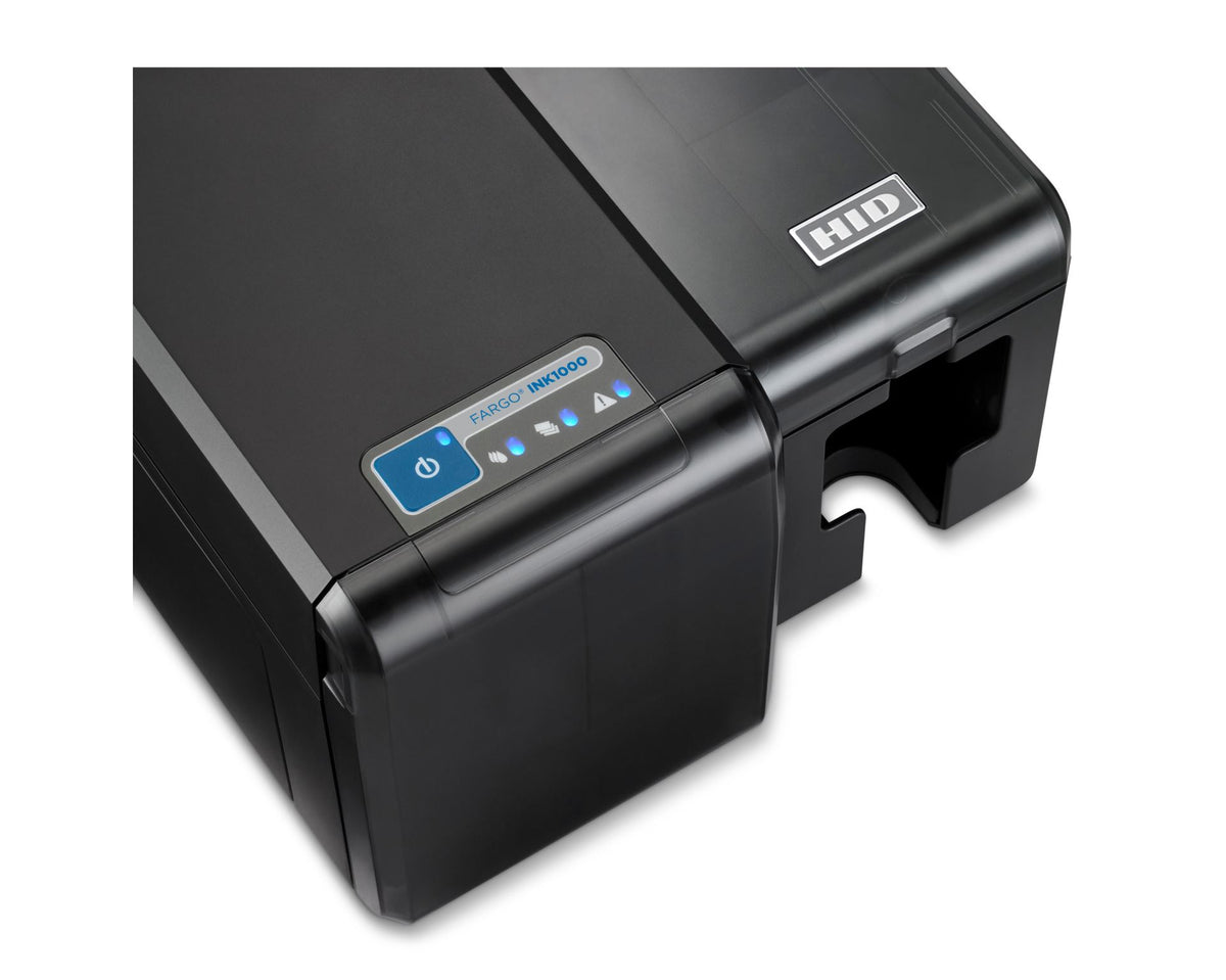 HID FARGO INK1000 Inkjet ID Card Printer (Single-Sided) — printer view