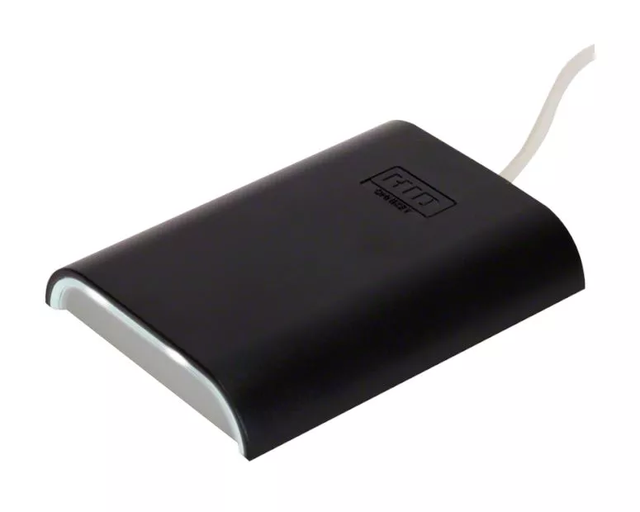 HID OMNIKEY 5427 CK Dual Frequency Card Reader with BLE — representative product image
