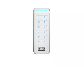 HID Signo 20 White Keypad Reader - Terminal Connection — representative product image
