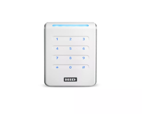HID Signo 40 White Keypad Reader - Pigtail Connection — representative product image