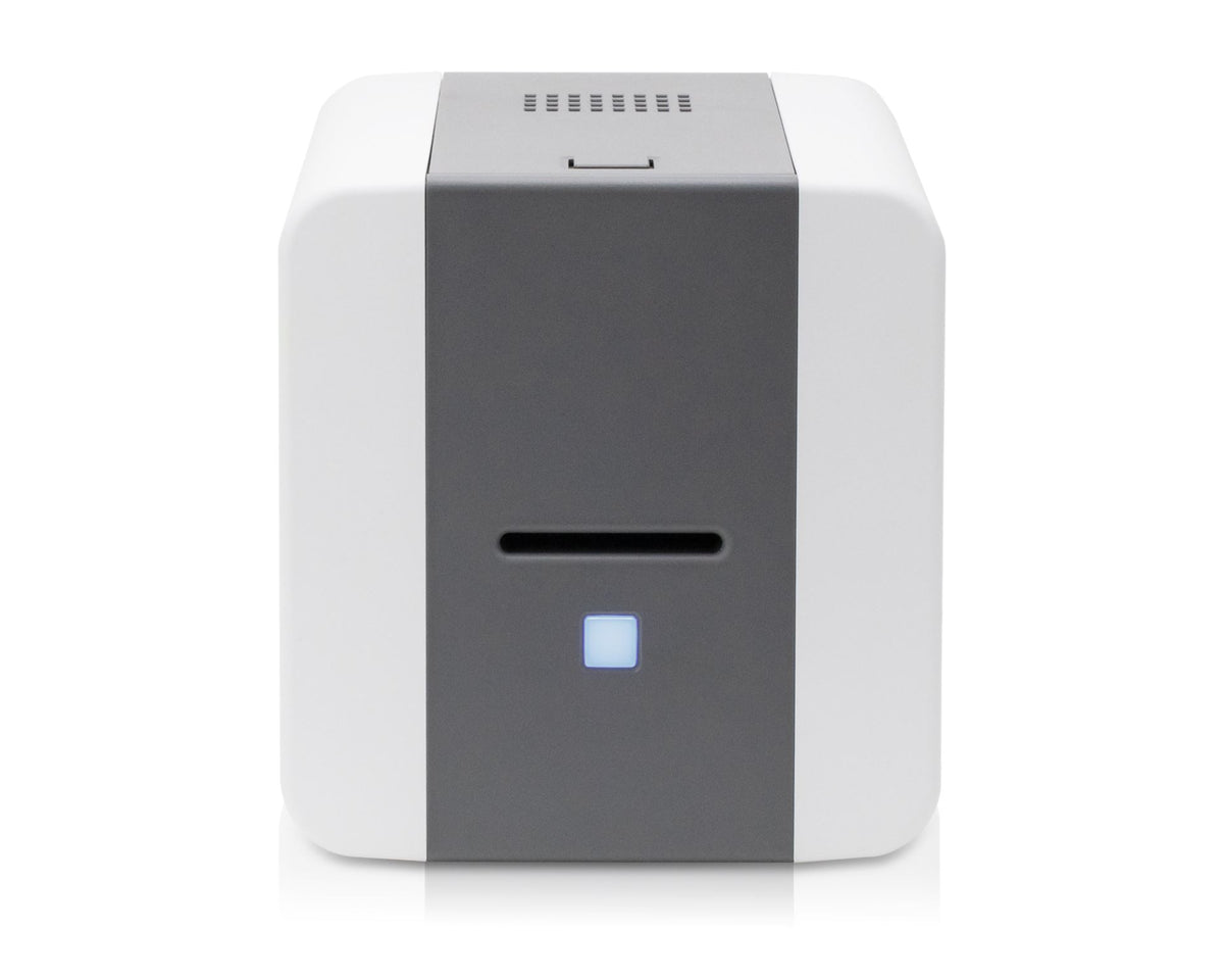IDP SMART-21S ID Card Printer Starter Bundle — bundle or printer view