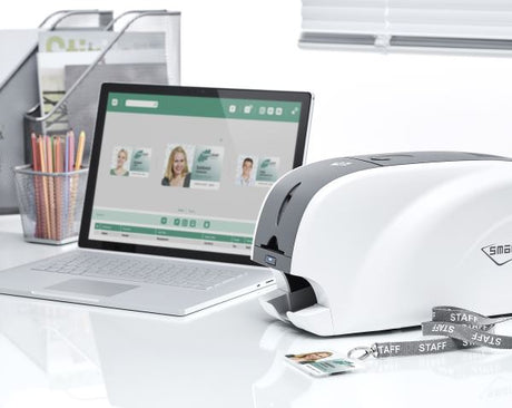 IDP SMART-31D Dual-Sided ID Card Printer — printer view