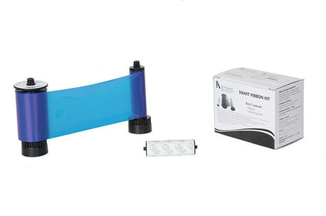 IDP Smart 650665 Blue monochrome Ribbon (1200 Prints)
