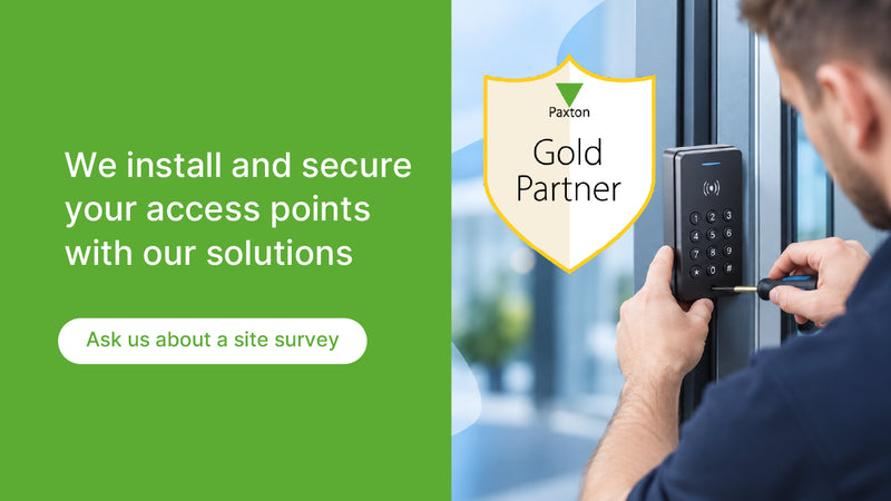 Paxton access-control keypad installation and site survey service