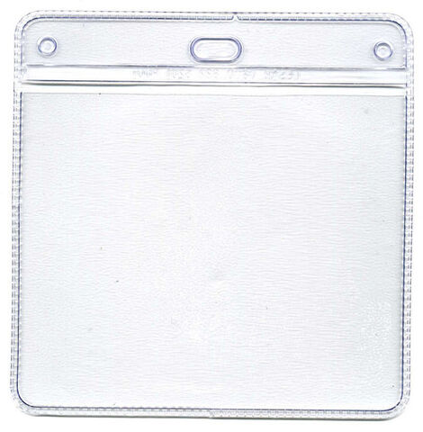 Large Plastic Wallet 102mm x 83mm (Pack of 100) — card holder view