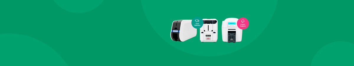 Range of desktop ID card printers