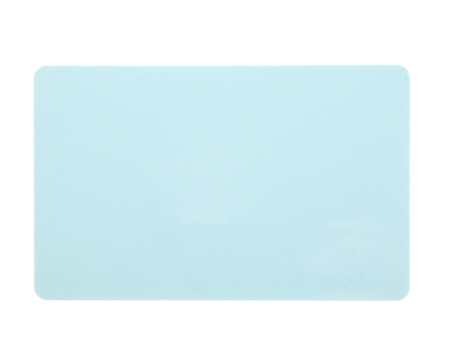 Light Blue Coloured Plastic Cards - Pack of 100 — plastic cards (representative card or pack view)