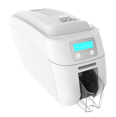 Magicard 300 ID Card Printer — printer view