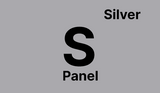 Magicard MA1000K-Silver silver panel
