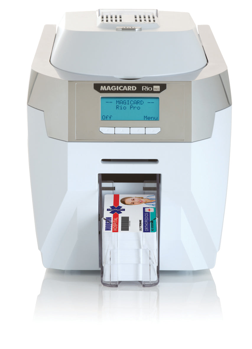 Magicard Rio Pro Dual-Sided ID Card Printer — printer view